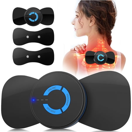 Mini Massager,Rechargeable Intelligent TENS Muscle Stimulato - TENS Unit by Feipeng for Pain Relief