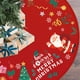 thumbnail image 5 of Adornos de Navidad falda de árbol de Navidad falda de árbol impresa decoración del árbol de Navidad del hogar, 5 of 5