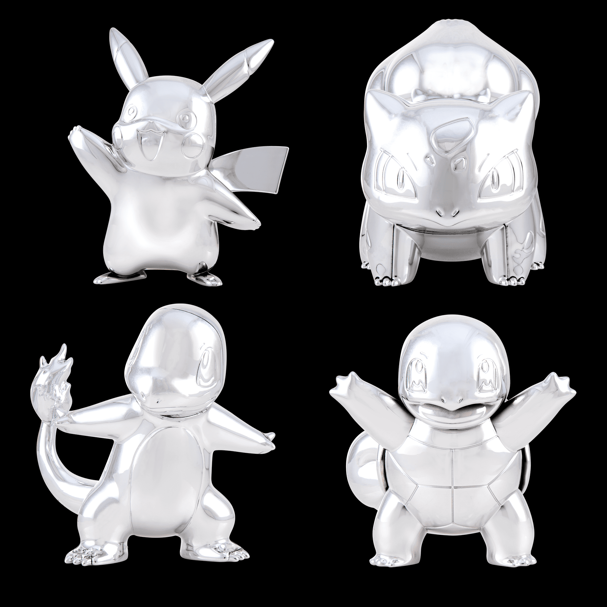 Pokemon 25th Anniversary Silver 4pk - Walmart.com