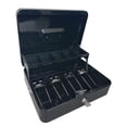 thumbnail image 4 of Caja Fuerte Metálica Salud 360° Gris con Cerradura Segura para Dinero para Negocio o Casa, 4 of 6