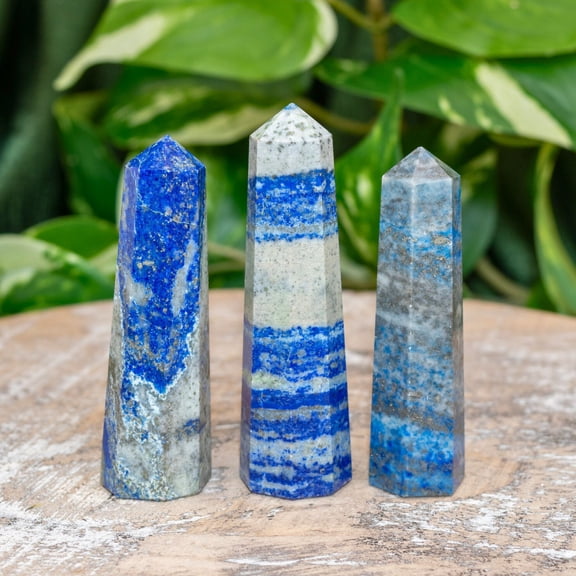 Lapis Lazuli Crystal Tower