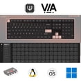 thumbnail image 4 of Teclado Keychron Q6 Pro inalámbrico Bluetooth de tamaño completo gris, 4 of 9