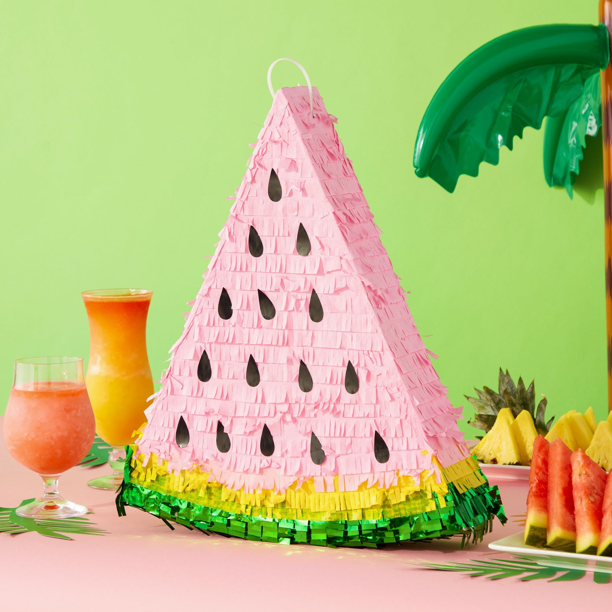 Watermelon Piñata for Kids 1st Birthday Party, Number 1 (16.5 x