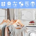 thumbnail image 4 of POINTERTECK Retractable Clothesline Anti-Sag Retractable Clothing Line 16.7ft Heavy Duty Clothes Drying Laundry Line Space Saving Clothes Drying Rope Stainless Steel Cord Constant Speed f, 4 of 6