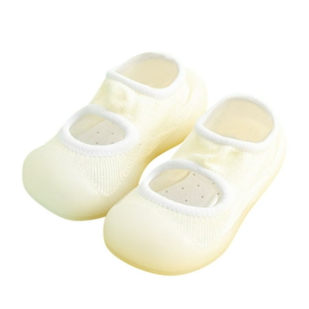 

Rovga Toddler Baby Socks Shoes Toddler Kids Baby Boys Girls Shoes First Walkers Cute Soft Antislip Wearproof Socks Shoes Crib Shoes Prewalker Sneaker