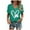 Green, variant on Womens Athletic Tops Women's V Neck T Tech Pack Striped Tee Women Tees Lightweight for Women Summer Shirts for Long Sleeve Shirt Sleeve Pack Tops Summer Large Elbow Space Shirt Black M