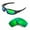Emerald Mirror Coated - Polarized, variant on Walleva Emerald Polarized Replacement Lenses for Oakley Canteen Sunglasses(2013&before)