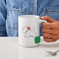 thumbnail image 4 of CafePress - Cute Westie Dog Art Mugs - 15 oz Ceramic Large White Novelty Mug, 4 of 6