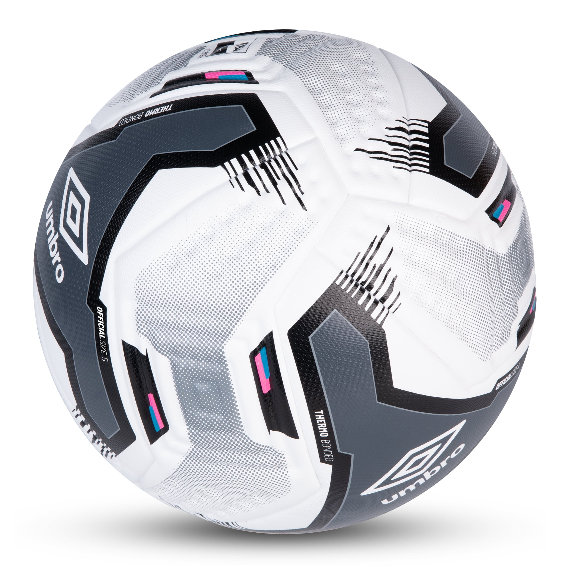 (4 pack) Umbro Disruptor Size 5 Soccer Ball for Ages 13 Years and up, FIFA Basic Approved