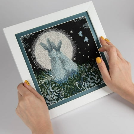 UPC: 4823069644345 | Cross-stitch kit M-458C Moon hares