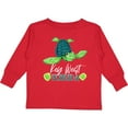 thumbnail image 3 of Inktastic Key West, Florida Happy Sea Turtle Boys or Girls Long Sleeve Toddler T-Shirt, 3 of 5