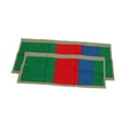thumbnail image 2 of Bolsas de almacenamiento de tarjetas de matemáticas de 2 piezas, organizar la bolsa para la sala de juegos, suministros de salón s de tarjetas, 2 of 8