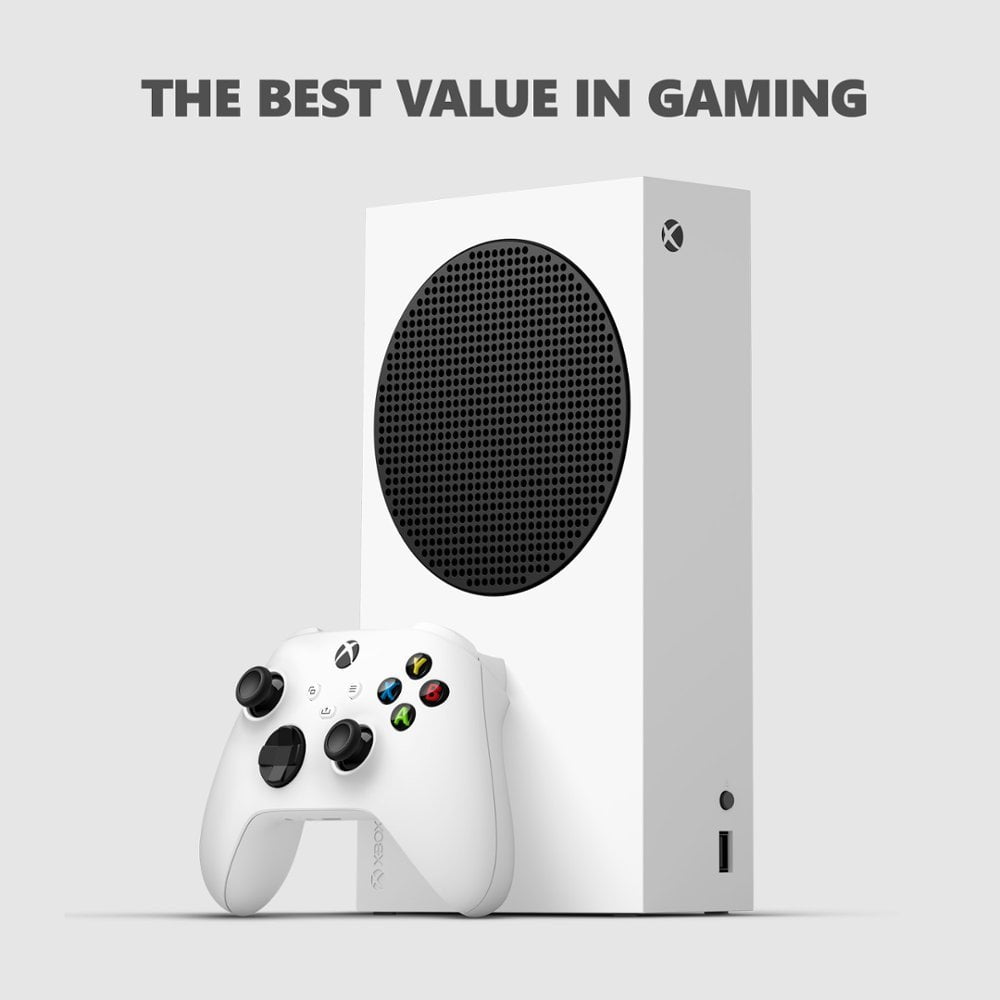 Xbox Series S, 512GB SSD, All Digital Gaming Console, Robot White