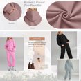 thumbnail image 3 of SUNBS Lounge Sets for Women 2 Piece Sets Sweat Set Suits Sweatpants Womens Hoodies Outfits Clothes, 3 of 8