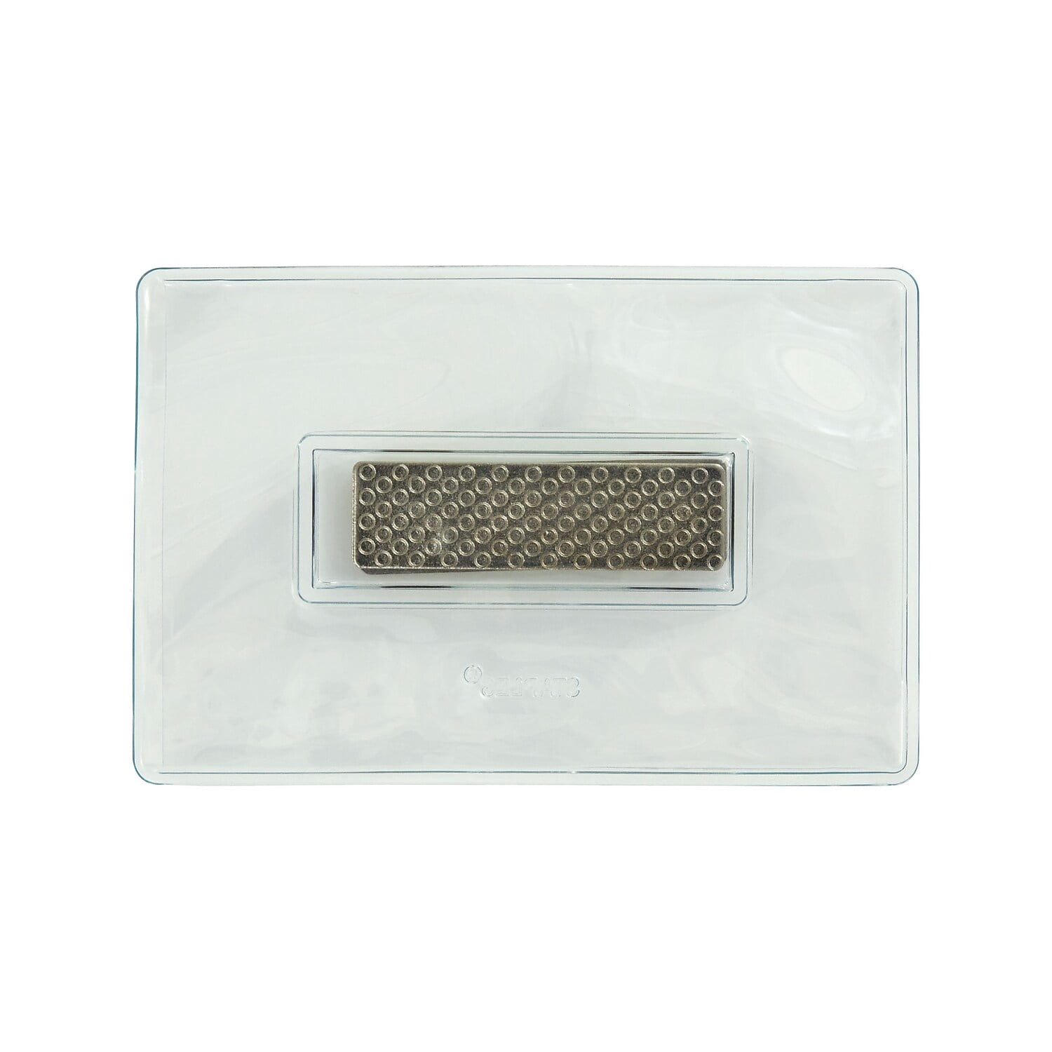 Staples Magnetic Badge Holders 2.25" x 3.5" Vinyl Clear 25/Pack (51925) ST51925/51925