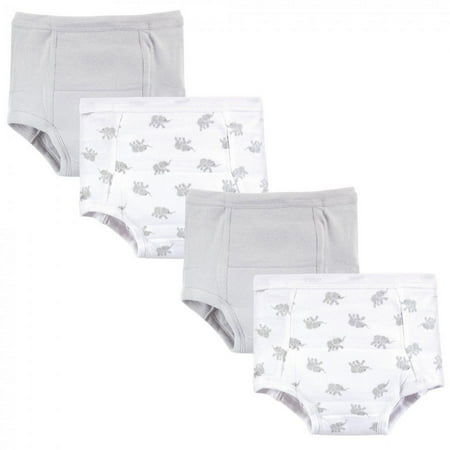 Luvable Friends Baby and Toddler Unisex Cotton Training Pants, Elephant, 12-18 Months