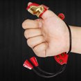 thumbnail image 4 of Protector de punta de dedo pulgar de cuero de latón tiro con arco flecha gatillo anillos protectores FLhrweasw Nuevo, 4 of 8