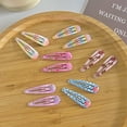 thumbnail image 2 of Fashionable Metal Barrettes, Easy to Wear Hairstyles for Women and Girls, Decorative Effect of Fruit Flowers, Unique Design, Chic and Practical Gift Choice, 2 of 6
