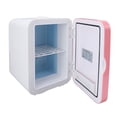 thumbnail image 4 of Mini Nevera, Calentador De Refrigerador Pequeño Rosa 8L Para Dormitorio Para Coche, 4 of 8