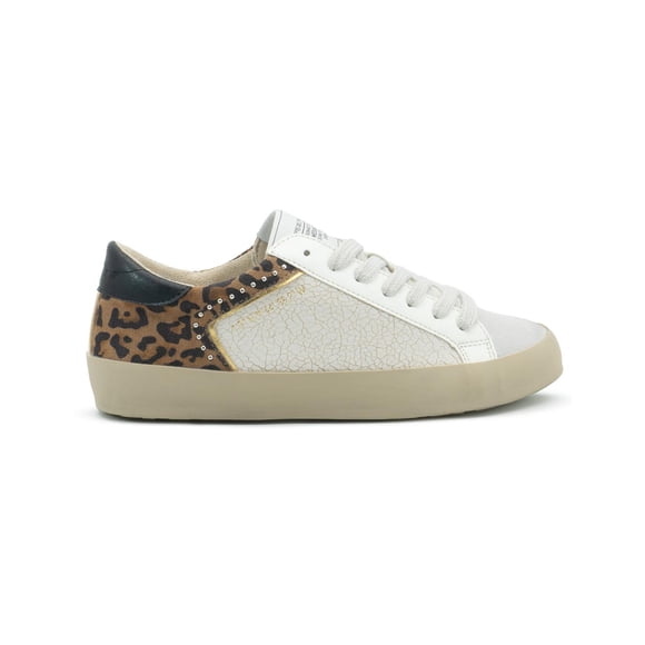 Tenis M3501 Corina para mujer Casuales Cómodos Blanco/Leopardo