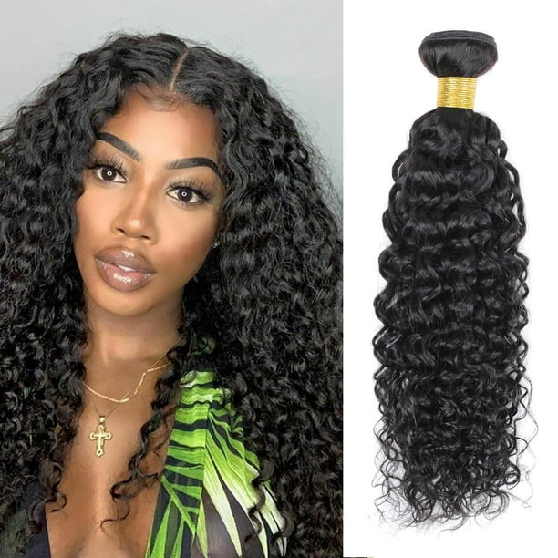 Viyaviya 10A Paquetes brasileños de ondas de agua Paquetes de cabello humano de 16 pulgadas Extensiones de cabello humano ondulado de agua sin procesar Extensiones de cabello humano brasileño ondulado
