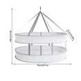 thumbnail image 3 of Xihbxyly Cesta de Lavandería de Bolsillo de Malla, Tendedero de Cachemira Deformable, Herramienta Eficiente para Desherbar, Azada de Precisión para Plantar, Ideal para Entusiastas de La Jardinería Do, 3 of 6