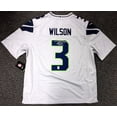 thumbnail image 2 of Seattle Seahawks Russell Wilson Autographed Framed Gray Nike Twill Jersey RW Holo 185069, 2 of 3