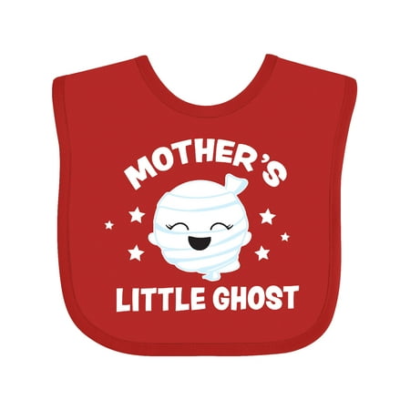 

Inktastic Cute Mother s Little Ghost with Stars Gift Baby Girl Bib