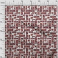 thumbnail image 3 of oneOone Cotton Cambric Red Fabric Text Craft Projects Decor Fabric Printed By The Yard 42 Inch Wide, 3 of 5