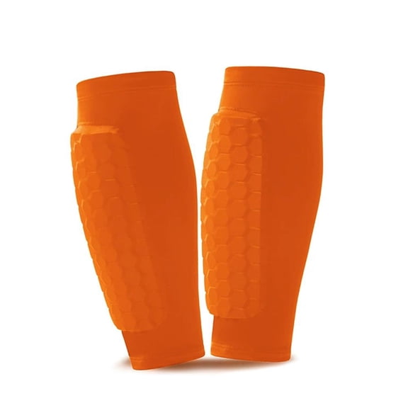 New Soft Shin Guards for Breathable & Anti-Slip Soccer Pads with Honeycomb Protection for Football, Skateboard and Outdoor Activities,Lightweight Shin-Pads for Boys, Girls