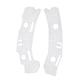 thumbnail image 4 of 2Pcs Front Bumper Support Bracket Set Car Modification Accessory Fit for Peugeot 208, 4 of 5
