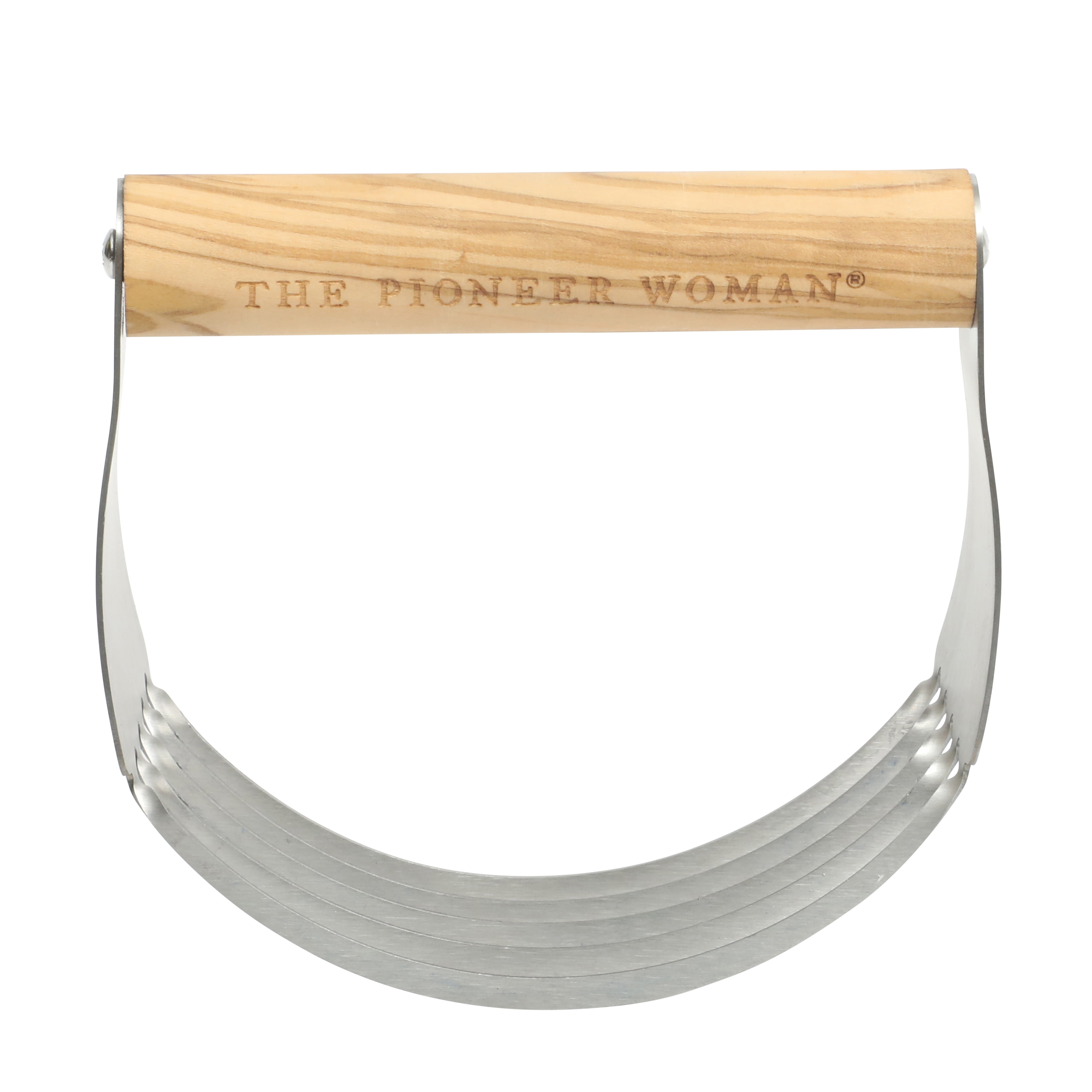 The Pioneer Woman Stainless Steel & Olivewood Pastry Blender