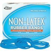 Alliance 42549 Antimicrobial Rubber Bands Size 54 (Blue) Sizes 19/33/64 (Mixed) 1/4lb Box