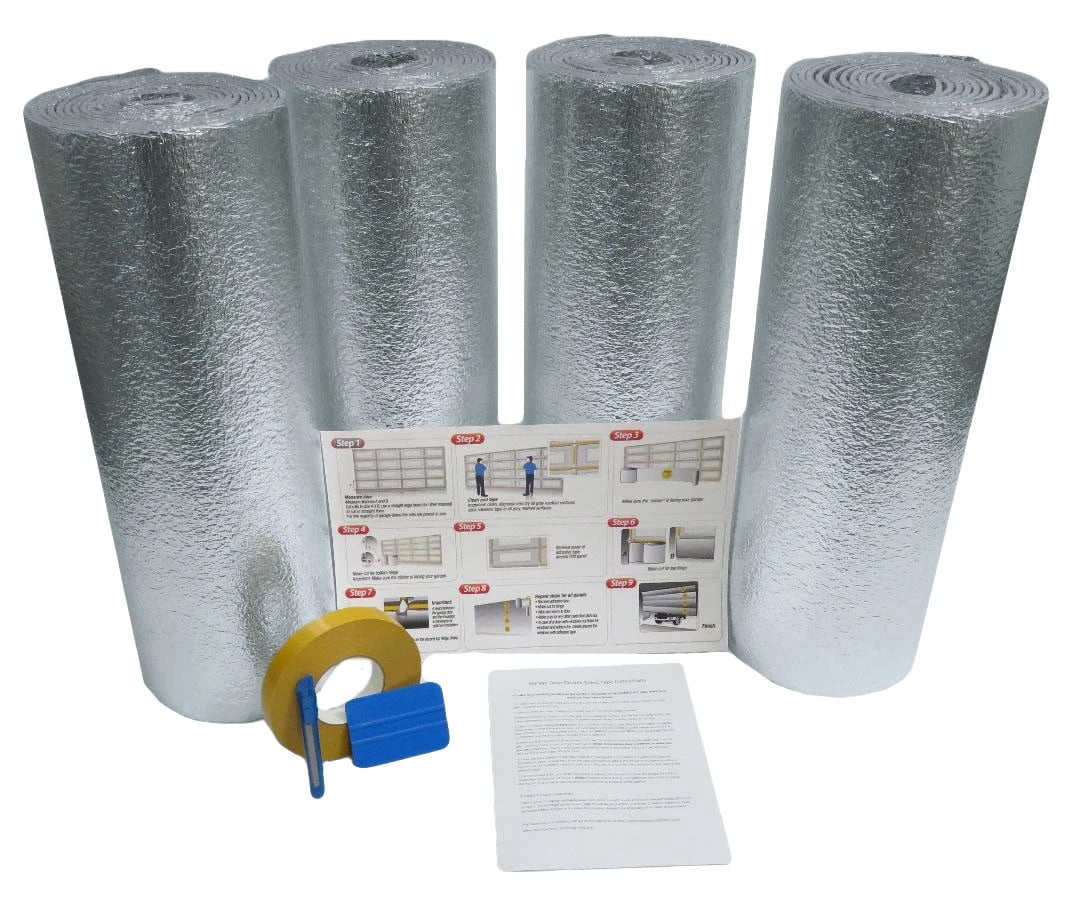 NASA Tech Reflective Foam Core Garage Double Door Insulation Kit 16L x 7H Panel