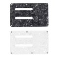 thumbnail image 4 of Placas traseras de guitarra de doble ranura, cubierta para guitarra, placa antiarañazos (negro) Likrtyny Accesorios para instrumentos musicales, 4 of 9