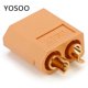 thumbnail image 4 of Conector adaptador tipo bala macho XT60 para batería LiPo de Dron RC, 4 of 8