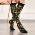 thumbnail image 5 of FORMRS Womens Knee High Socks Casual Long Thick Travel Daily Wear, 1 Pair, Various Mushrooms Pattern, 5 of 6