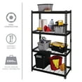 thumbnail image 5 of Iron Horse 2300 Riveted Steel Wire Deck Shelving 4-Shelf Unit, 18D x 36W x 60H, Black, 5 of 19