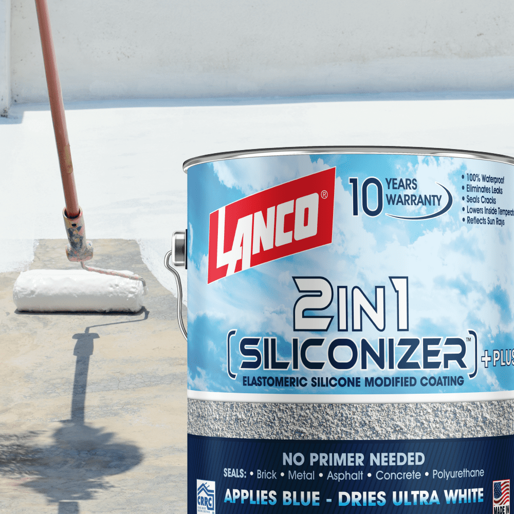 Lanco Siliconizer Plus 2 in 1 White Finish, 1 Gallon