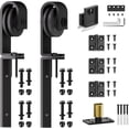thumbnail image 1 of YQHWQ 2 Pieces 3 Hinges UrbanMingle J Bi-Fold Barn Door Hardware Hook, 1 of 5