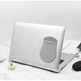 thumbnail image 5 of 3 Pack Universal Stick-On Mouse Pouch,Slim Mouse Holder,Case for Magic Mouse,with Reusable Adhesive,No Glue Residue,Compatible with Computer,Laptop,Office,Home (Grey,Black,Pink), 5 of 6
