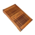thumbnail image 4 of BANDEJA DE TÉ DE KUNG FU, Platón de Servicio Decorativo de Patrón de Orquídeas, Tableta de Servicio de Té Grande para la deicina de la Casa de Té y Casa, 4 of 7