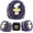 five, variant on 2025 Fantasy Football Championship Ring | Heavy FFL Champion Trophy Ring | Gold Silver Tone Plated Award Trophy for Fantasy Football League Winner
