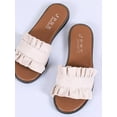 thumbnail image 4 of DA BOOM Womens Synthetic Leather Strap Slide Sandal,Comfort Slide Sandal Dress Shoes, 4 of 5