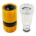 thumbnail image 1 of Pressure Washer Car Washer Adapter 1 * Filter Car Washer Adapter Pressure Washer Water Connector Filter Set Hose Pipe Fitting, 1 of 8