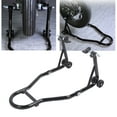 thumbnail image 3 of Motorcycle Swingarm Spool Lift Stand, Adjustable Motorcycle Rear Wheel Stand High Support Stability 850 Lbs Capacity Universal  for Cleaning Maintaining, 3 of 7