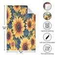 thumbnail image 4 of BZSMCE Kitchen Towels Creative Sunflower Pattern Pattern Durable Kitchen Towel, 4 of 7