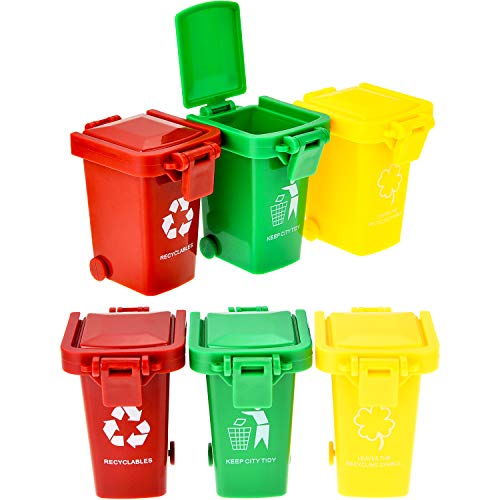 mini garbage bin toy