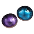 thumbnail image 3 of 2PCS Natural Coconut Shell Bowl Storage Bowl Candy Container Nuts Holder (Pattern 2 and Pattern 3), 3 of 8