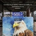 thumbnail image 3 of High Precision Body Weight Scale Smart Bathroom Scales with Large LCD Display(400lbs),Decorative for Bedroom-Eagle With Sharp Eyes Under The Sky, 3 of 4